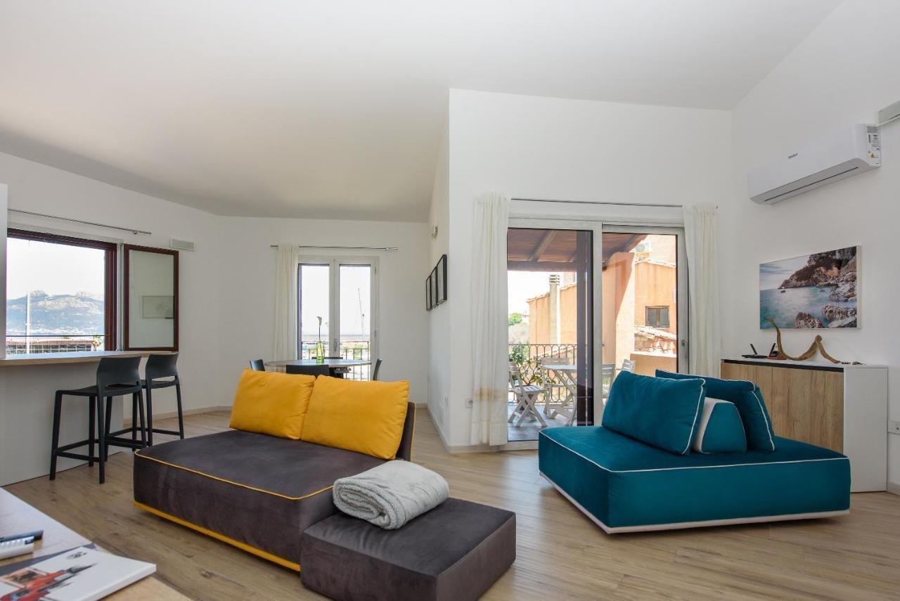 Loft Lungomare Vista Mare E Monti Àrbatax Exterior foto